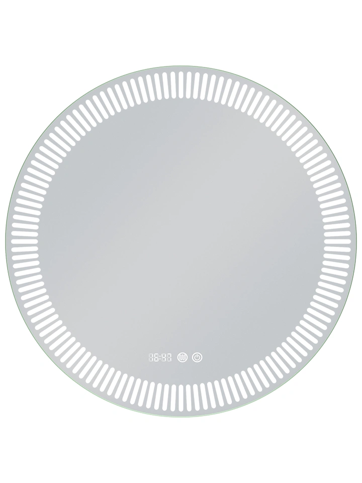LED spogulis ar apsildes funkciju STELLARA, Ø 80 cm, 2700-6500K, 26W, 2904Lm, IP44